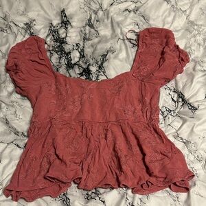Women's Red Top